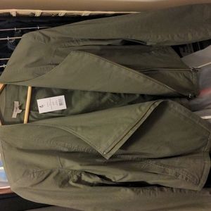 Helmut Lang NWT drape moto jacket - as large